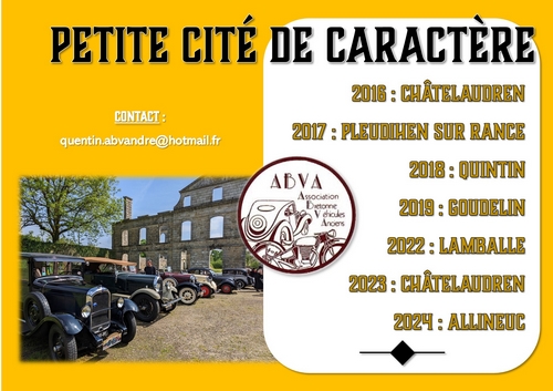 Sortie Petite Cité de Caractère 2023